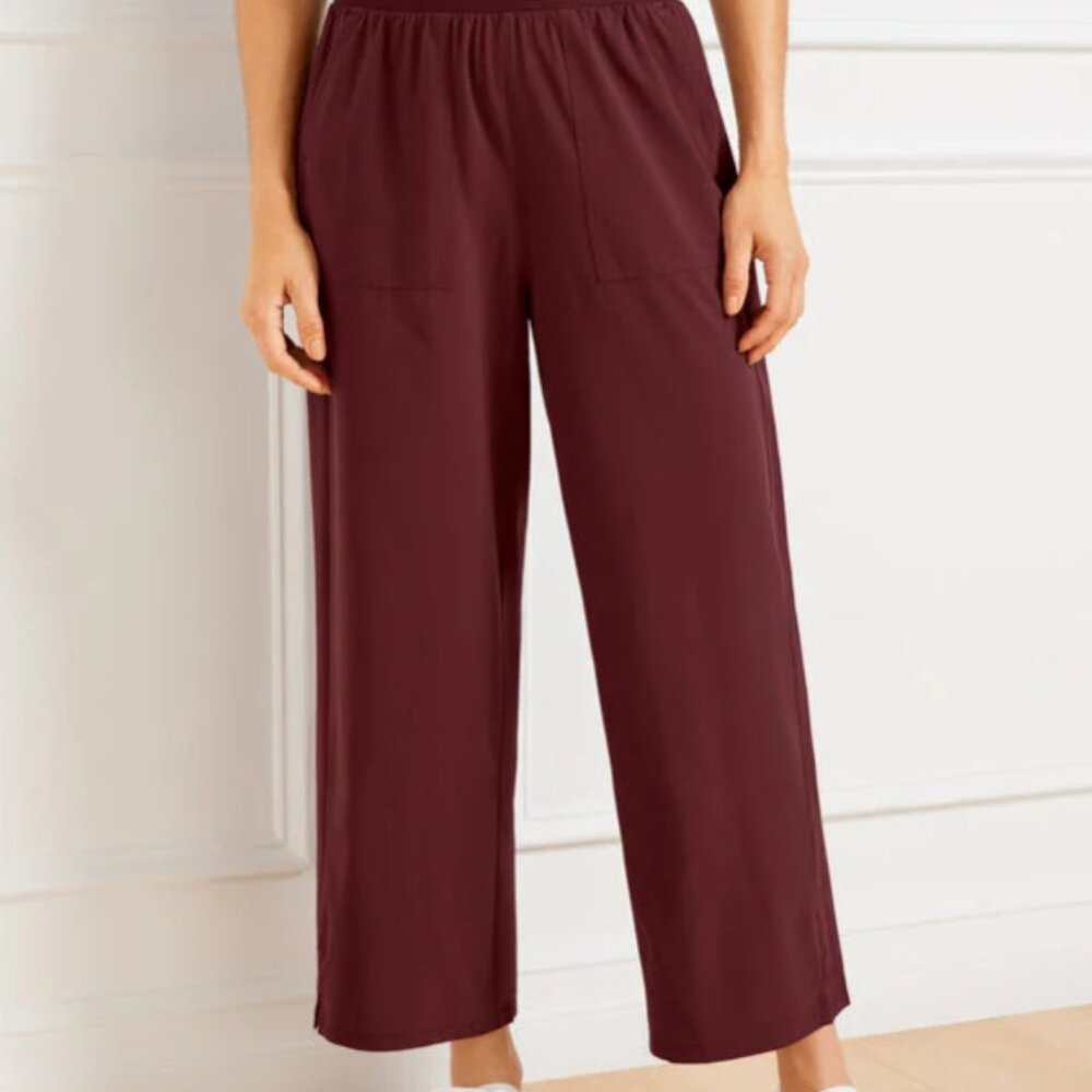 Talbots Lightweight Woven Stretch Utility Pants